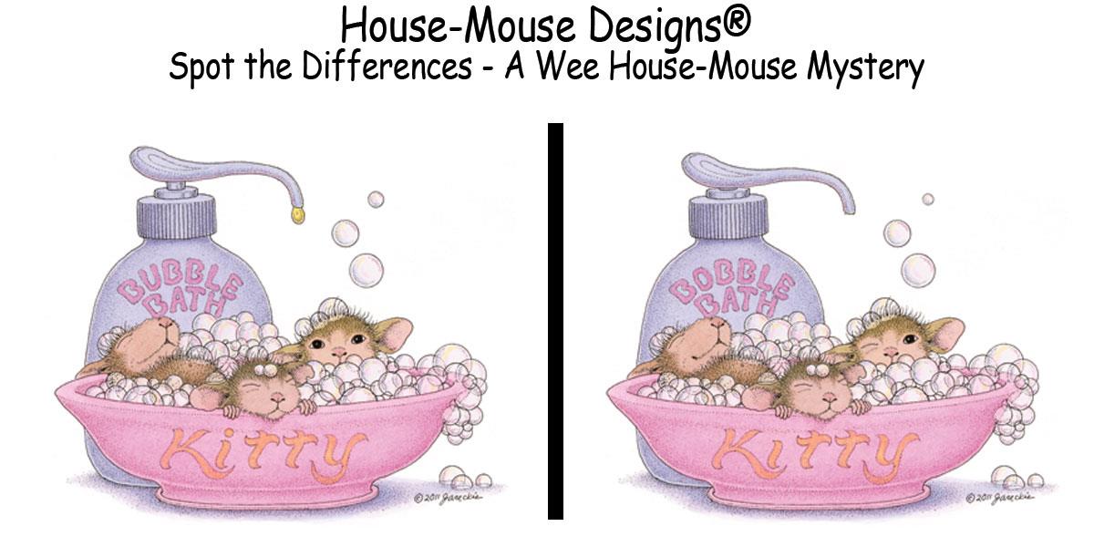 House-Mouse Designs® - Spot the differences