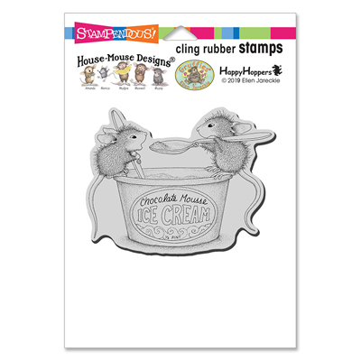  - House-Mouse Rubber Stamp